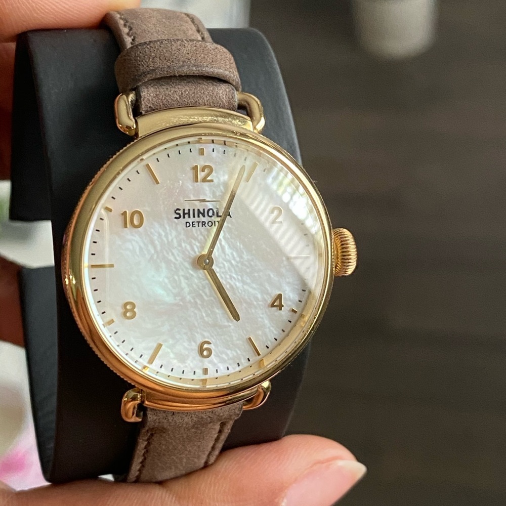 Women’s Shinola  - Mother of Pearl Limited Edition